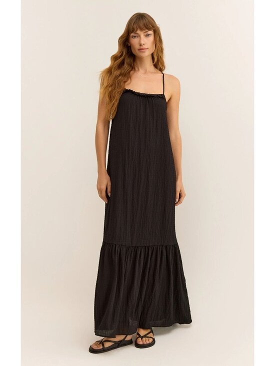 Z Supply Dresses & Skirts - Z Supply Cocktail Hour Black Maxi Dress